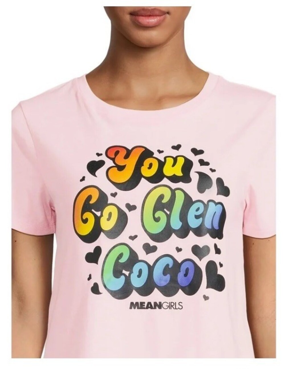 NWT MEAN GIRLS ‘You Go Glen Coco’ Short Sleeve T - Size XL